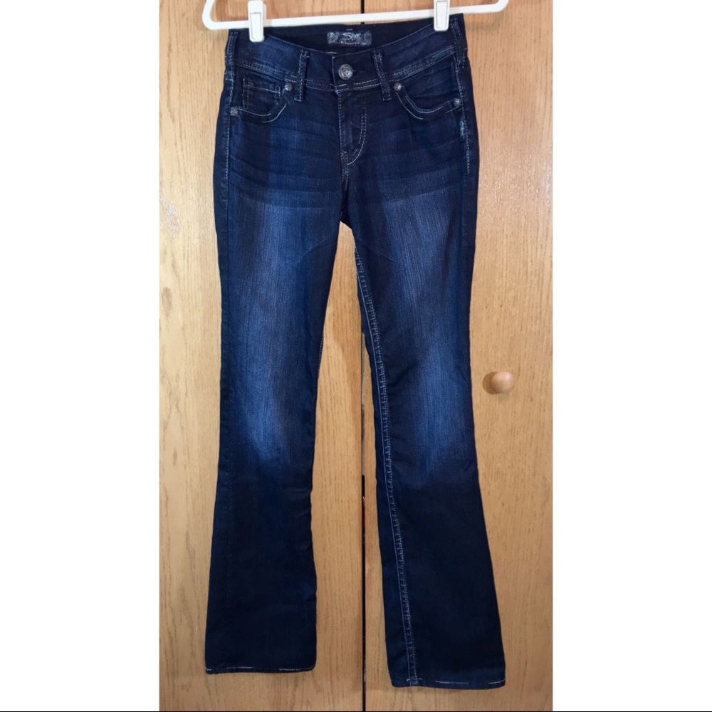 Silver Suki 17” Bootcut Jeans